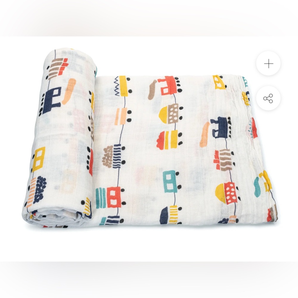 Addison Belle Colorful Printed Baby Blanket
